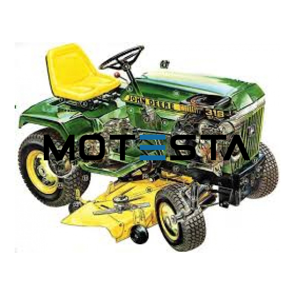 TRACTOR WITH DIESEL ENGINE