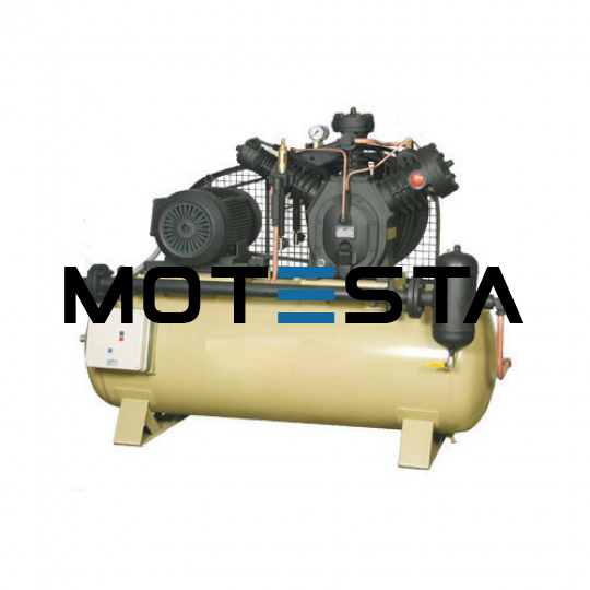 Driving and Driven Machines Engineering Two-Stage Piston Compressor
