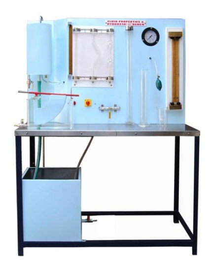 Properties of Fluids and Hydrostatics Bench