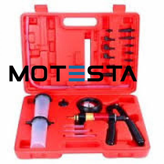 BRAKE BLEEDING KIT AND ACCESSORIES (hand held type)