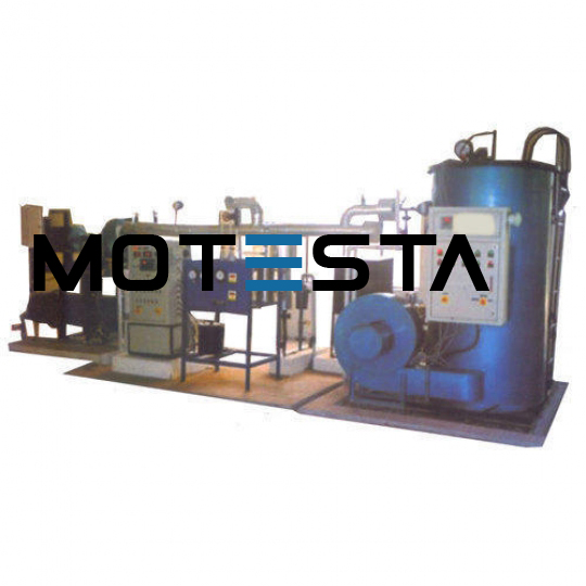 Driving and Driven Machines Engineering Steam Power Plant 20kW with Process Control System