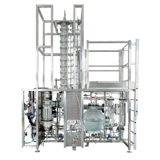 Liquid-Liquid Extraction Pilot Plant With Rotating Disc Column