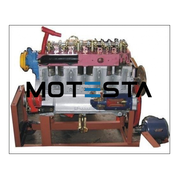 Transparent Diesel Engine Structure Demonstrator