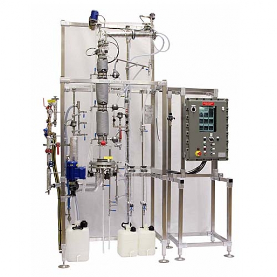 Manual Batch Distillation Pilot Plant