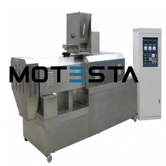 Double screw cooker/extruder