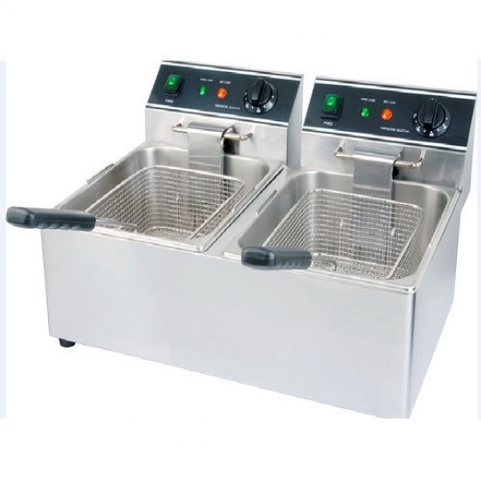 Double Deep Fat Fryer