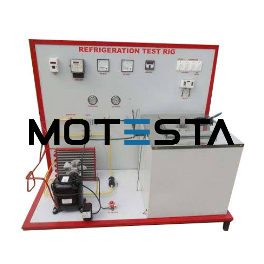 Demonstration panel for air-conditioning