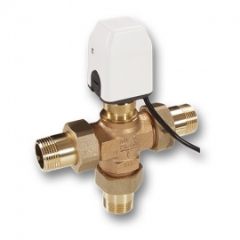 Components in Piping Systems and Plant Design Engineering Cutaway Model Changeover Valve