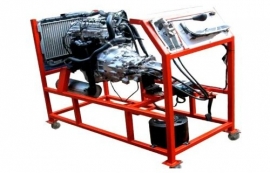Common Rail Diesel Injection System on Mobile Stand